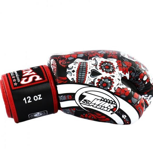 Sarung Tinju Twins Special FBGVL3-53 Skull / Boxing Muay thai gloves