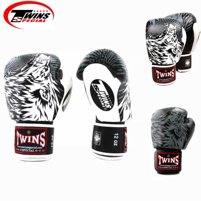 Sarung Tinju Twins Special FBGVL3-50 Wolf / Boxing Muay Thai Gloves