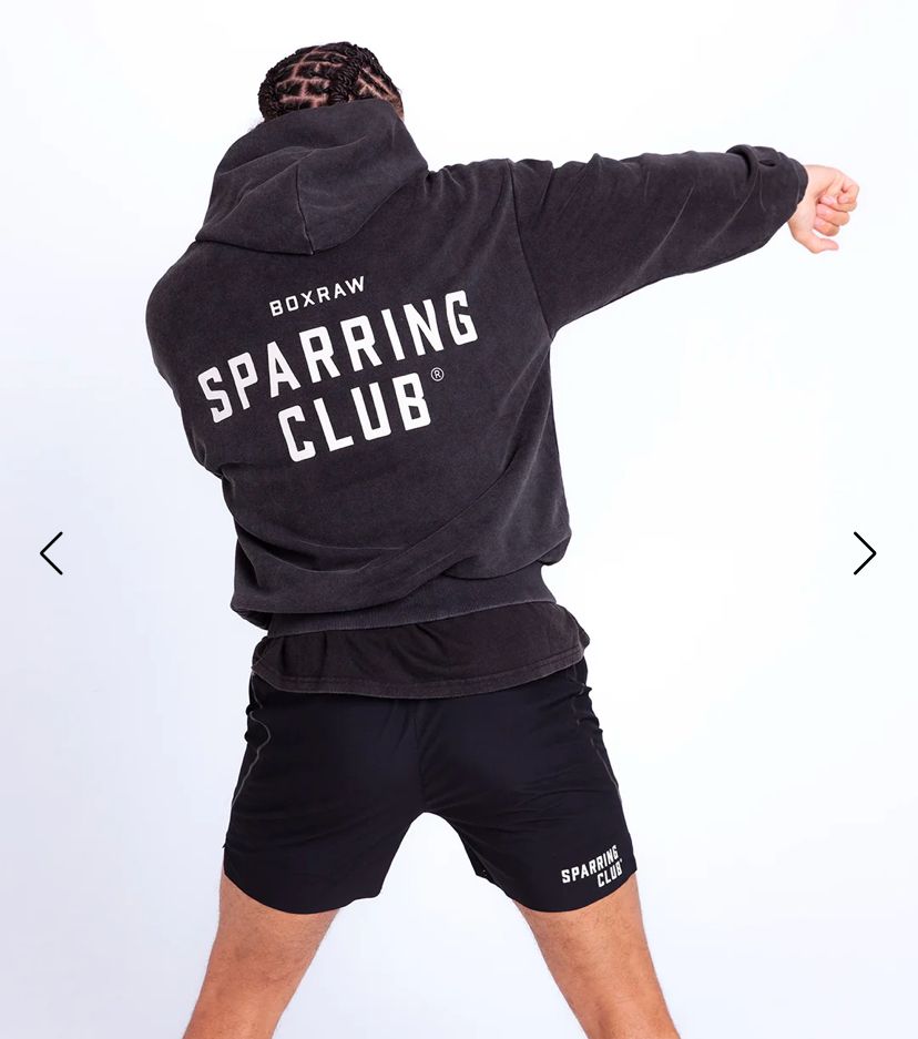 Boxraw Sparring Club Oversized Hoodie / jaket tinju Hoodie Boxing