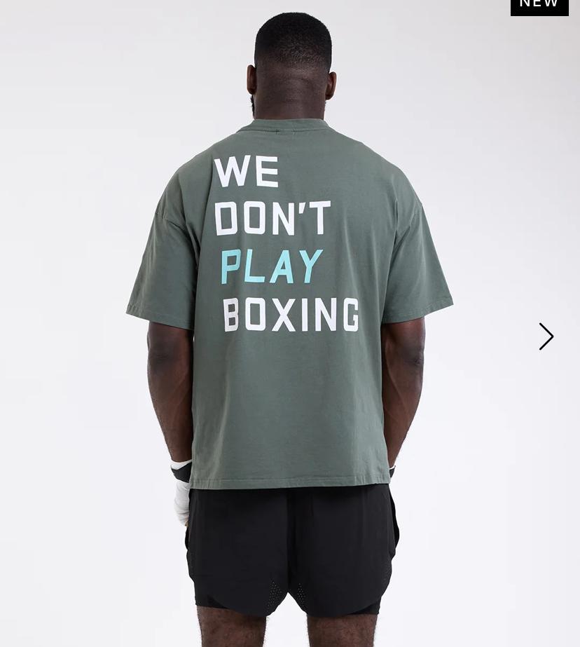 Boxraw We don't play boxing t shirt / kaos tinju boxraw boxing T shirts