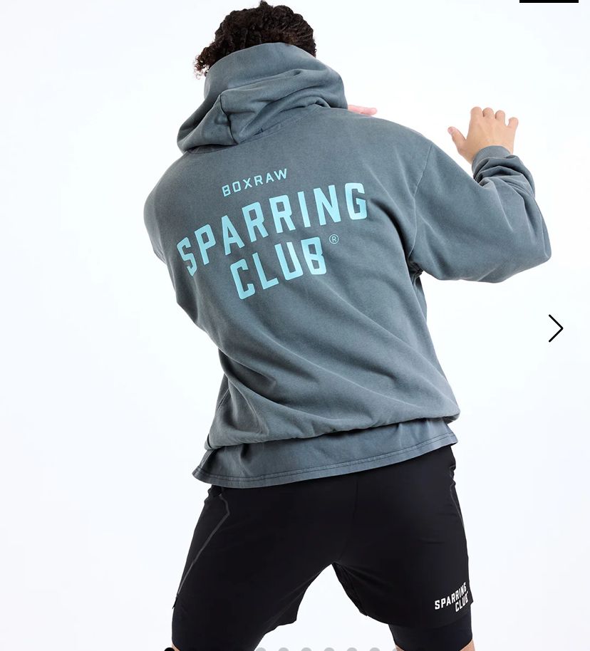 Boxraw Sparring Club Oversized Hoodie / jaket tinju Hoodie Boxing