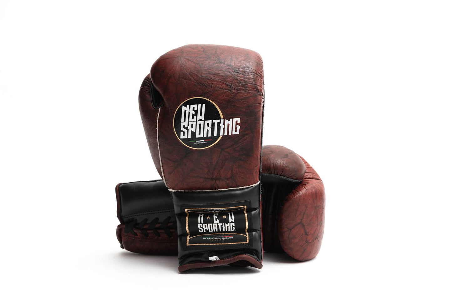 Sarung tinju New Sporting Training gloves 2/b Laces boxing gloves