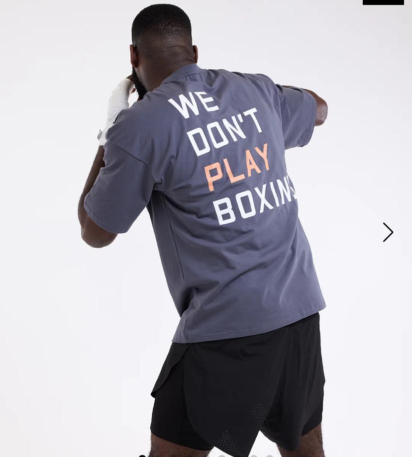 Boxraw We don't play boxing t shirt / kaos tinju boxraw boxing T shirts