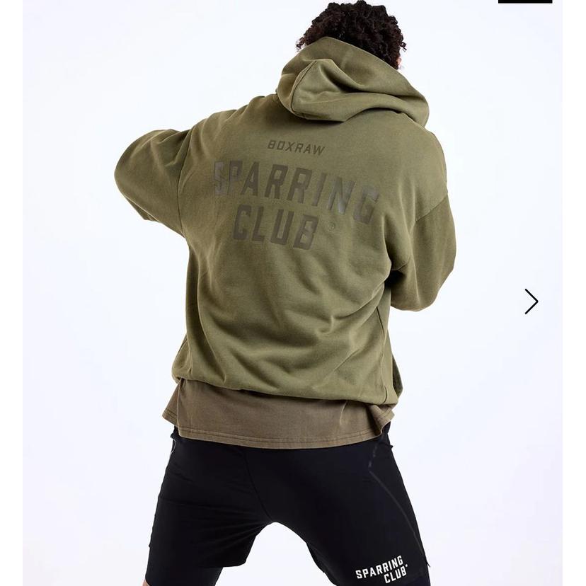 Boxraw Sparring Club Oversized Hoodie / jaket tinju Hoodie Boxing