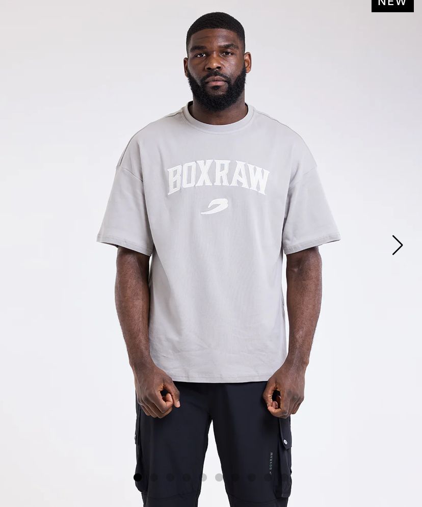 Boxraw East Street oversize t shirt / kaos tinju boxing T shirts