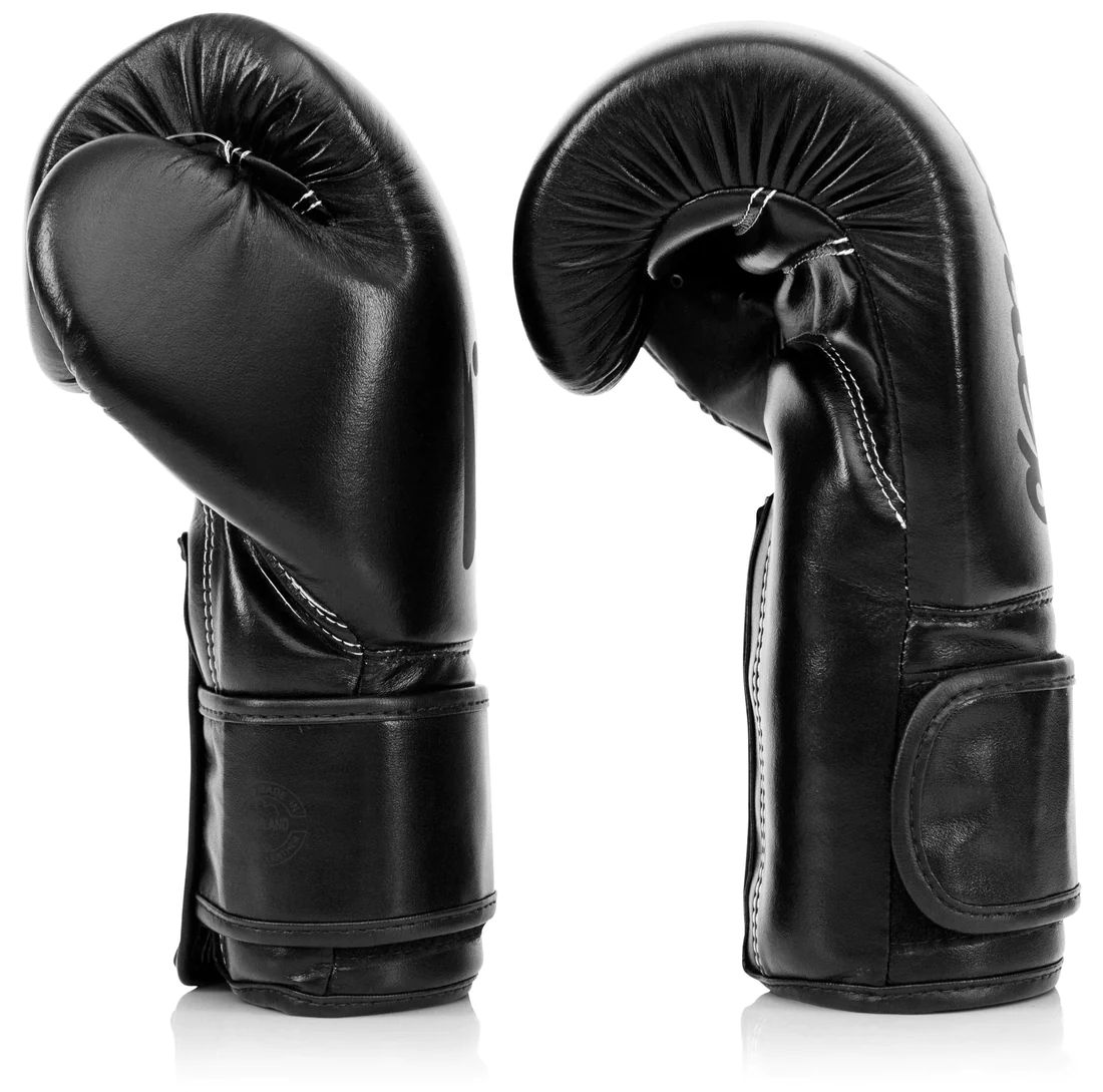 Sarung tinju FAIRTEX BGV14 SUPER BLACK