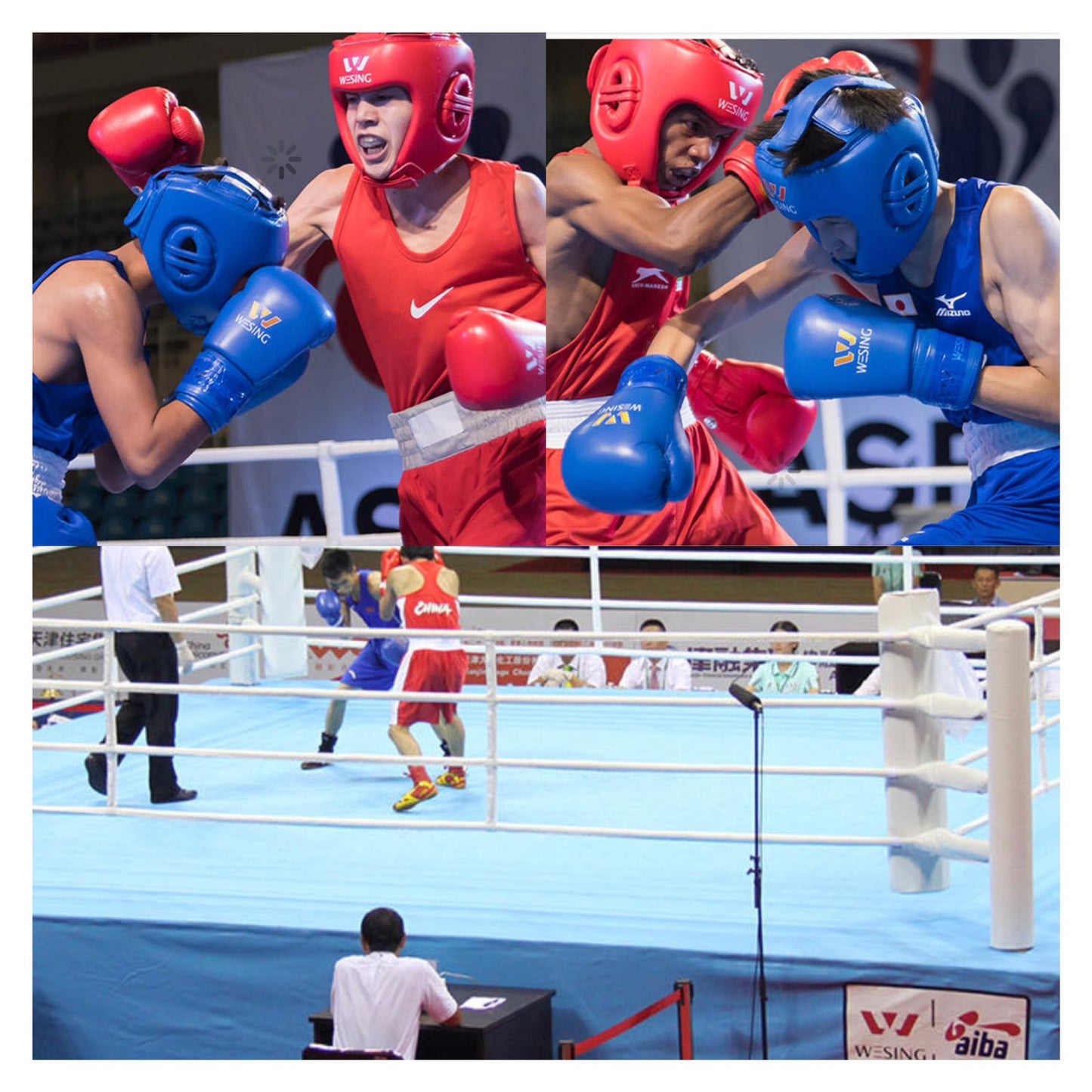 Sarung Tinju Wesing AIBA / IBA APPROVED / Boxing gloves muay thai