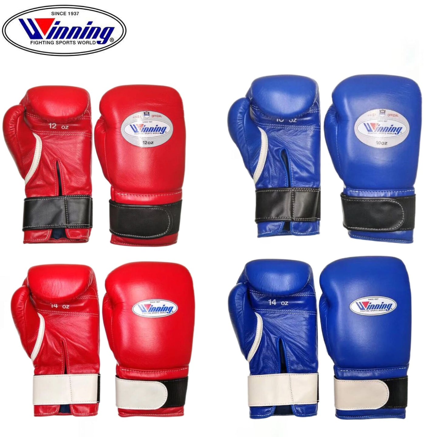 Sarung tinju Winning JABF OFFICIAL / Boxing gloves tinju Winning