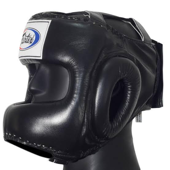 Head guard Boxing Fairtex HG4 FULL Protector/ head gear tinju headgear