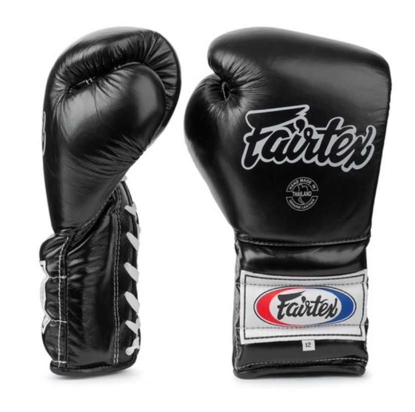 Sarung tinju Fairtex BGL7 Lace up / Boxing gloves muay thai gloves