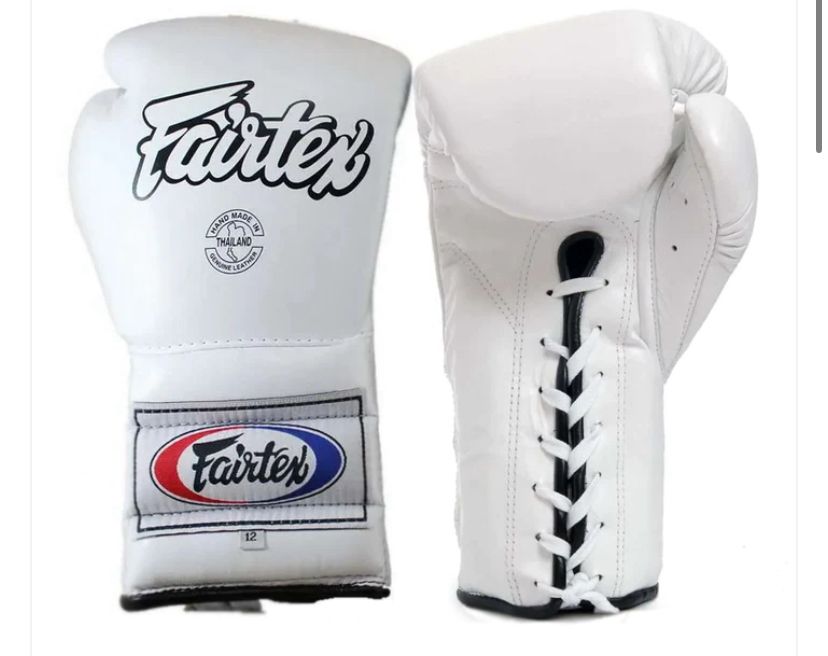 Sarung tinju Fairtex BGL7 Lace up / Boxing gloves muay thai gloves