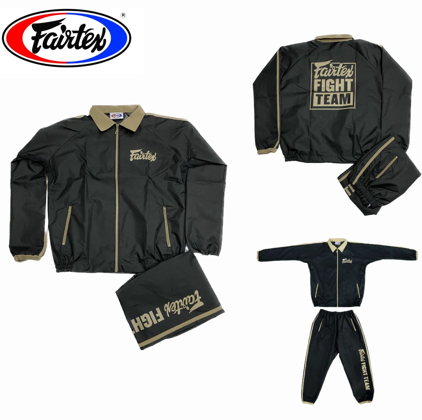 Fairtex Vinyl Sauna Suit VS4 / Baju sauna tinju Muay thai Fairtex