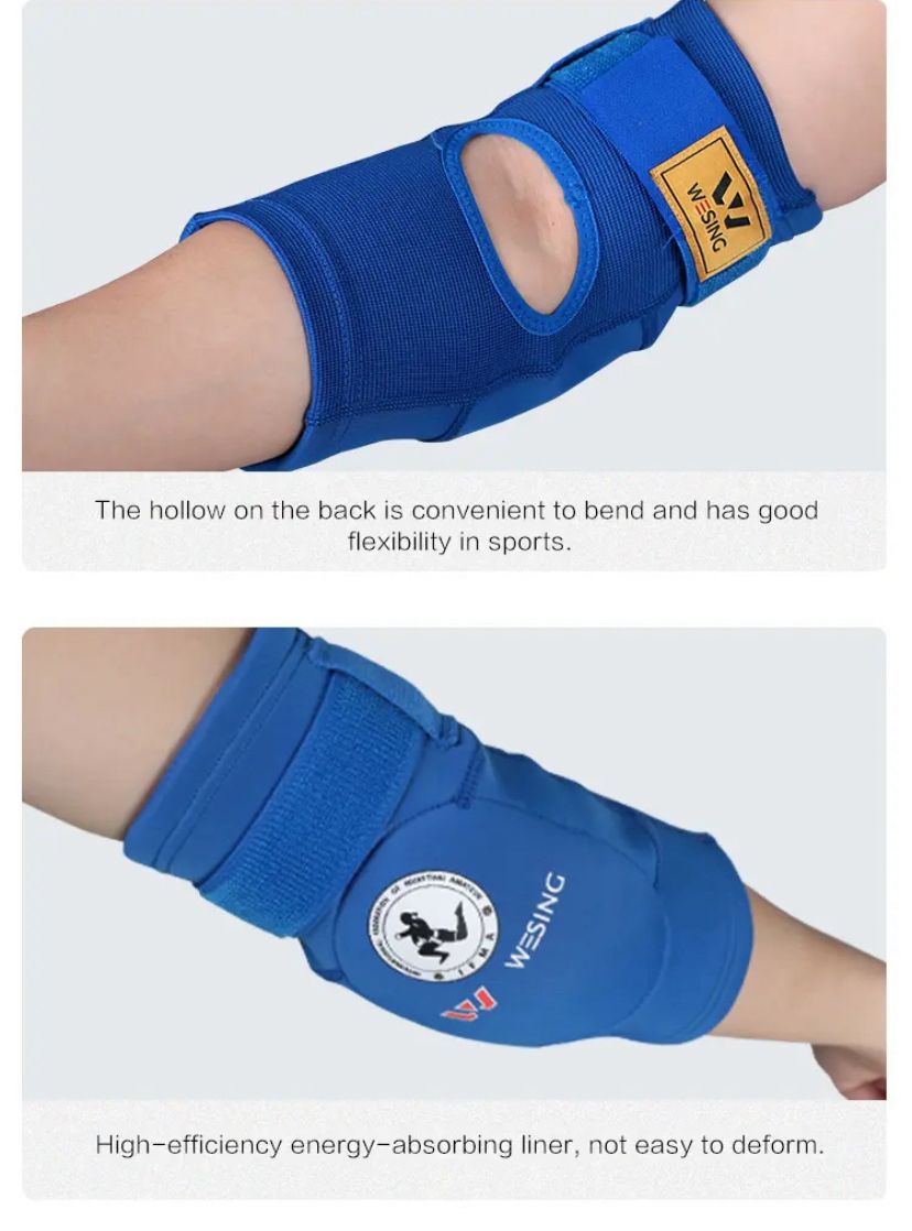 Wesing Elbow pads Muay thai IFMA / Pelindung siku muay thai mma
