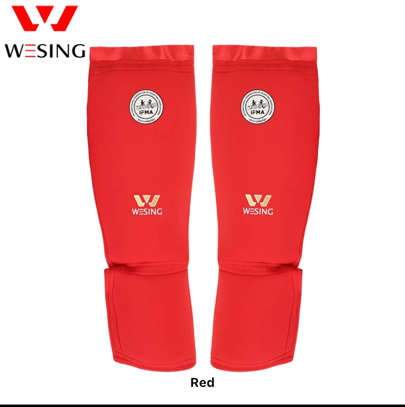 Shin guard muay thai WESING IFMA / Pelindung Tulang kering / Muaythai