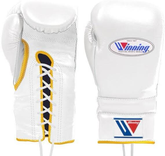 Sarung Tinju Winning MS Custom Colour Lace up / Boxing gloves Tinju