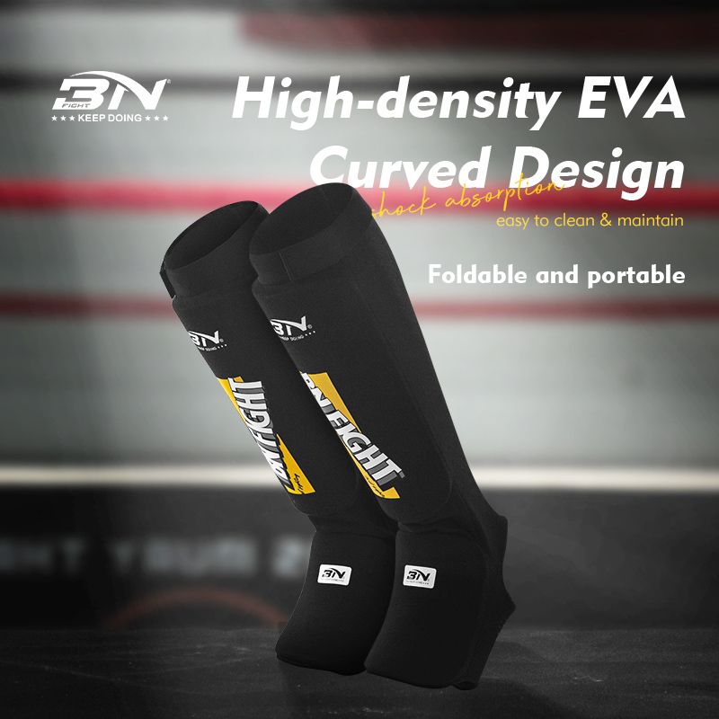 Skin guard muay thai BN Woven knee pad / SHIN GUARD MUAY THAI BN