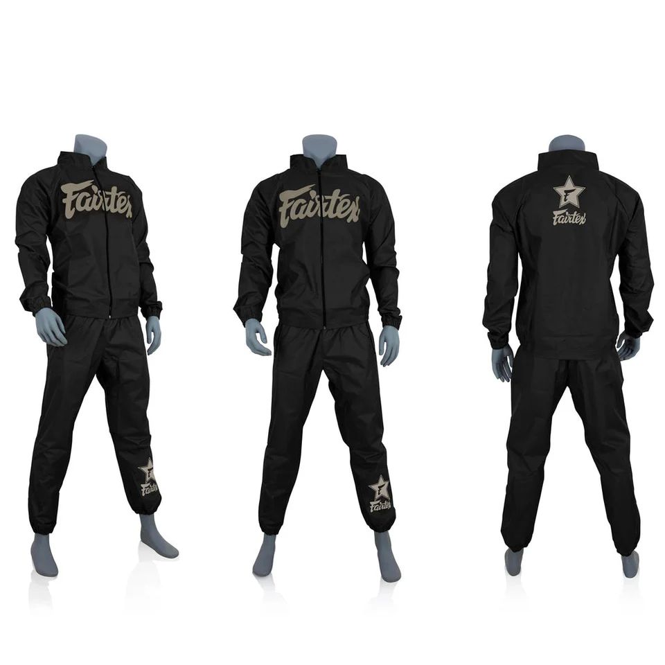 Fairtex Vinyl Sauna Suit VS3 / Baju sauna tinju Muay thai Fairtex