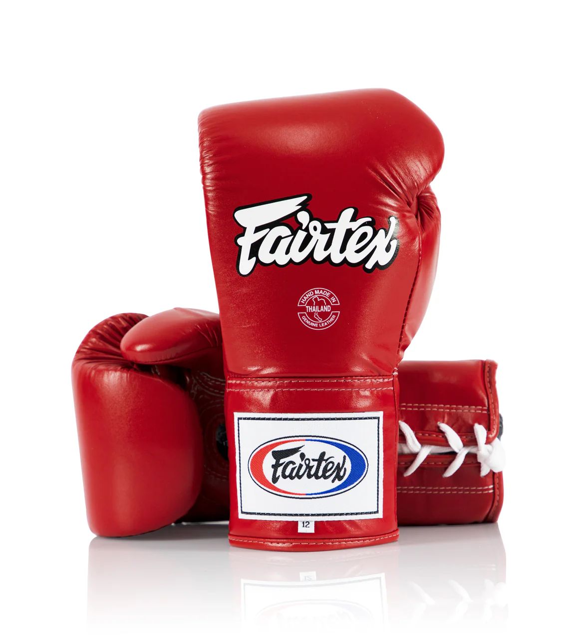 Sarung Tinju Fairtex BGL6 Pro Leagher lace up/ boxing gloves muay thai gloves