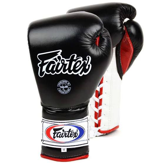 Sarung tinju Fairtex BGL7 Lace up / Boxing gloves muay thai gloves