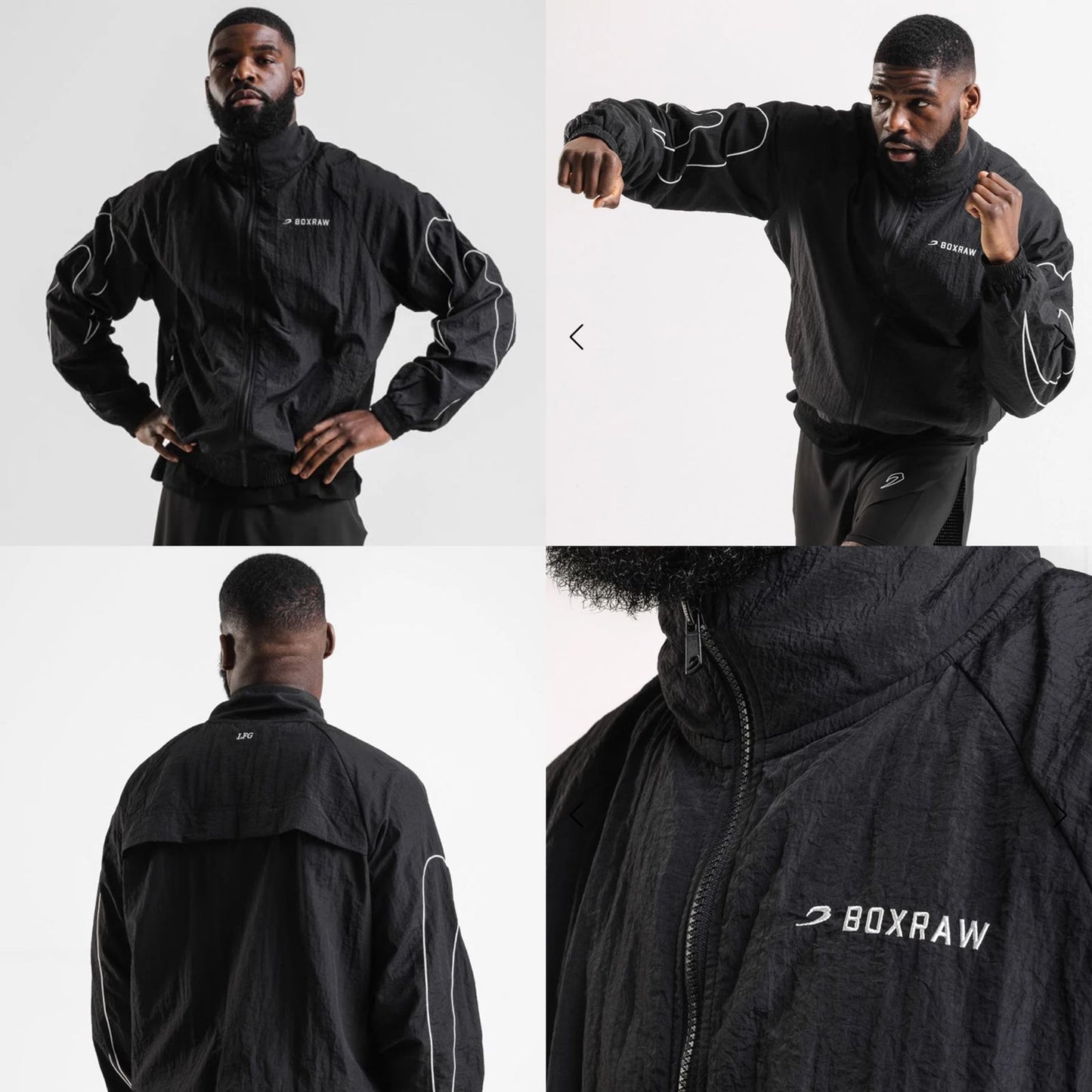 BOXRAW TUNERO TRACK JACKET , Jaket Latihan Tinju Boxing Boxraw