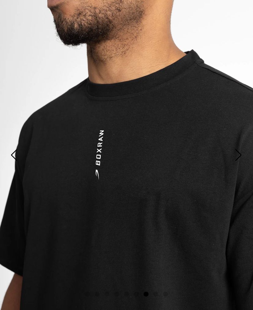 Boxraw Lineal Oversize t shirt / kaos tinju boxraw boxing T shirts