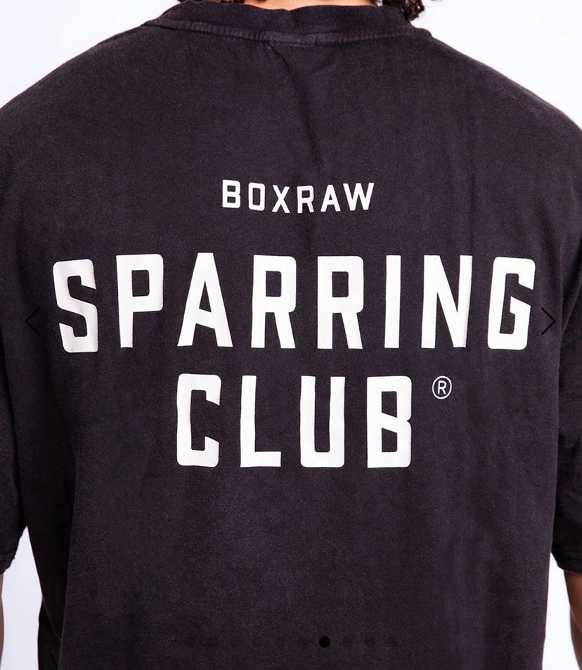 Boxraw Sparring club oversize t shirt / kaos tinju boxraw boxing T shirts