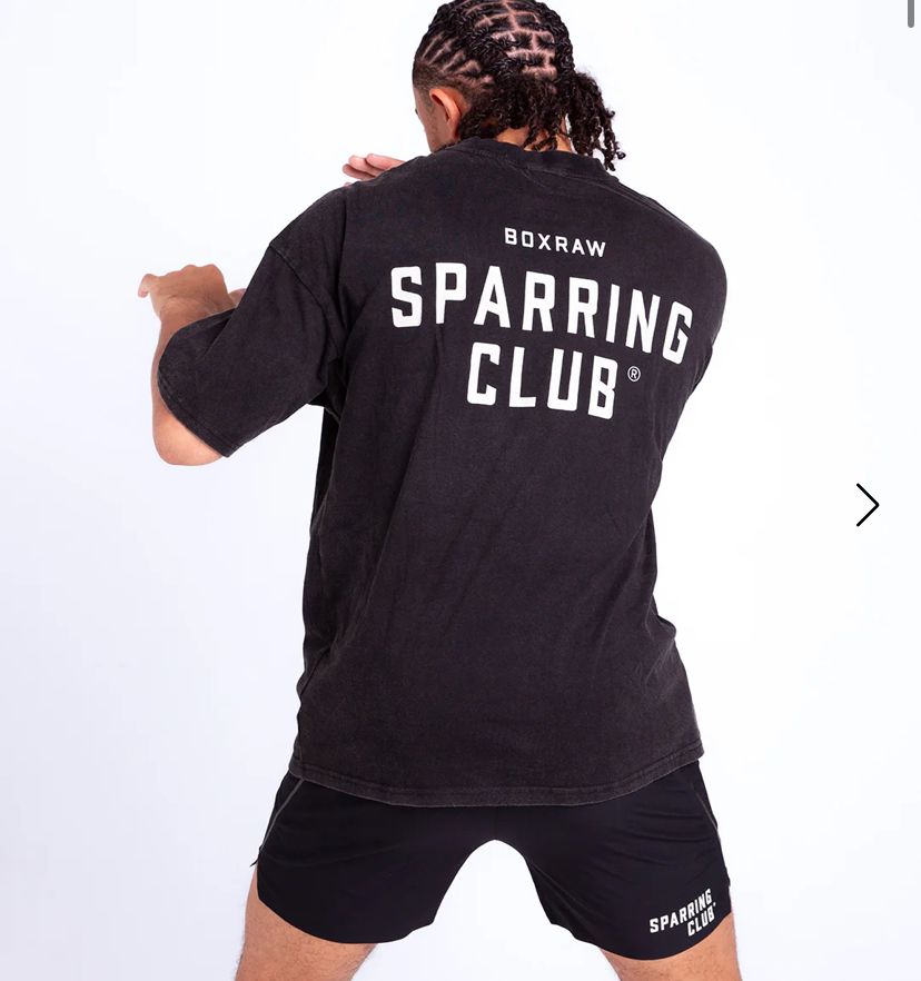 Boxraw Sparring club oversize t shirt / kaos tinju boxraw boxing T shirts
