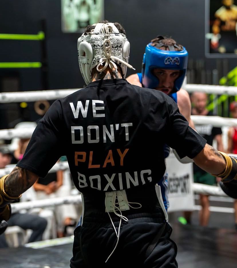 Boxraw We don't play boxing t shirt / kaos tinju boxraw boxing T shirts