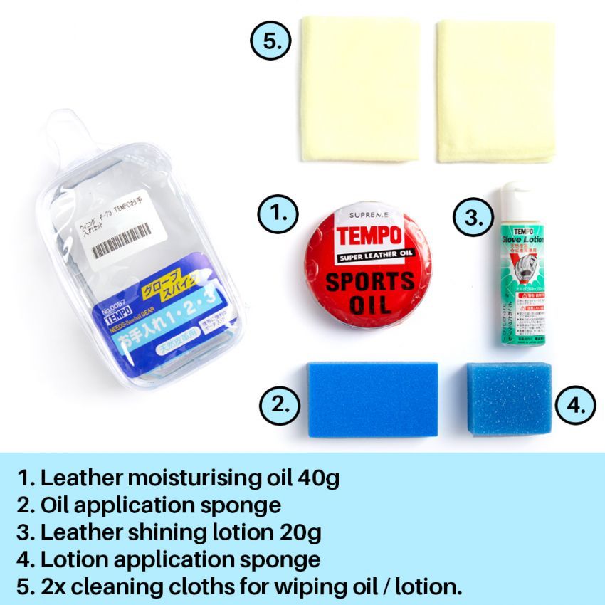 WINNING JAPAN BOXING F-73 LEATHER MAINTENANCE KIT / PERAWATAN SARUNG TINJU