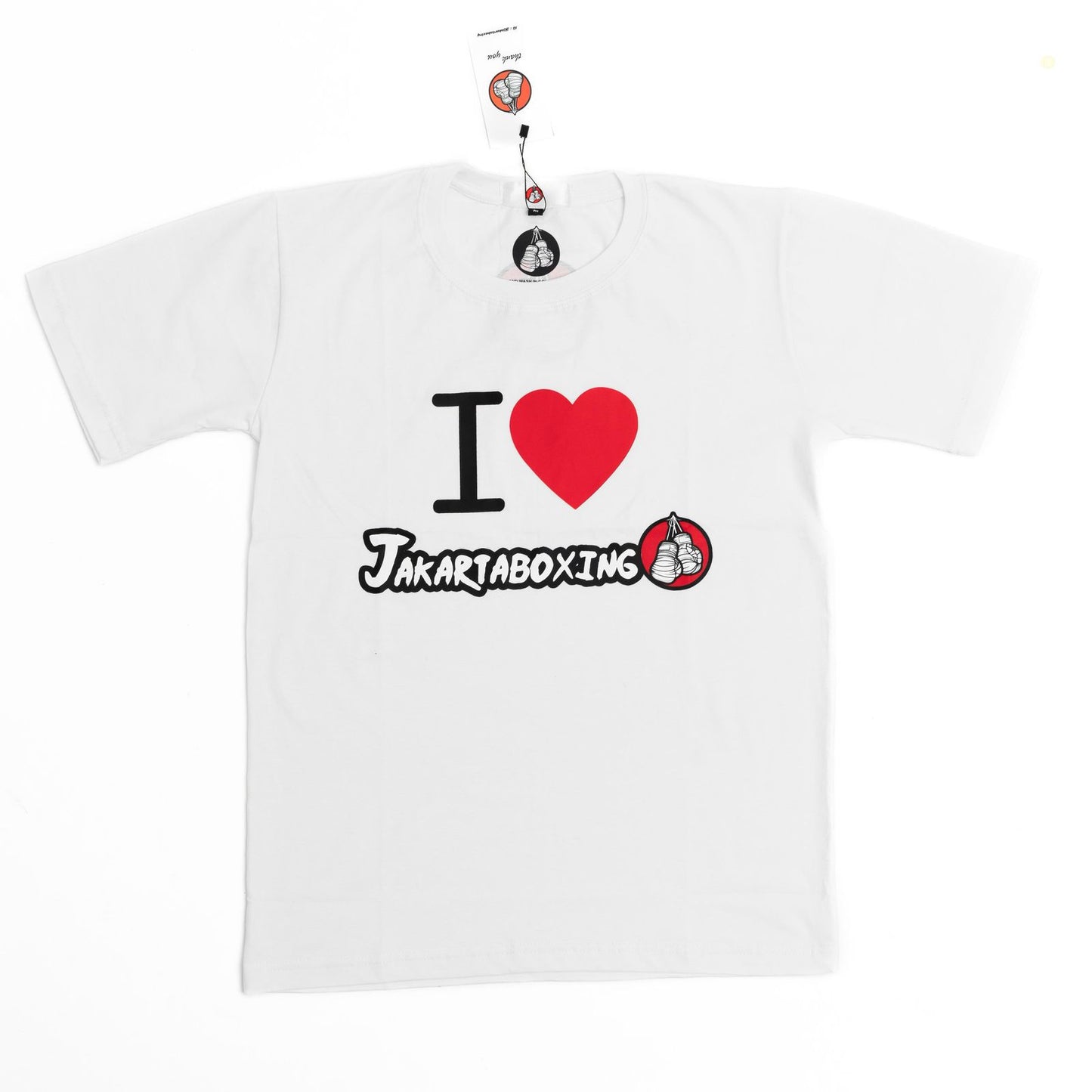 Jakarta Boxing I LOVE JAKARTABOXING T shirt / kao tinju