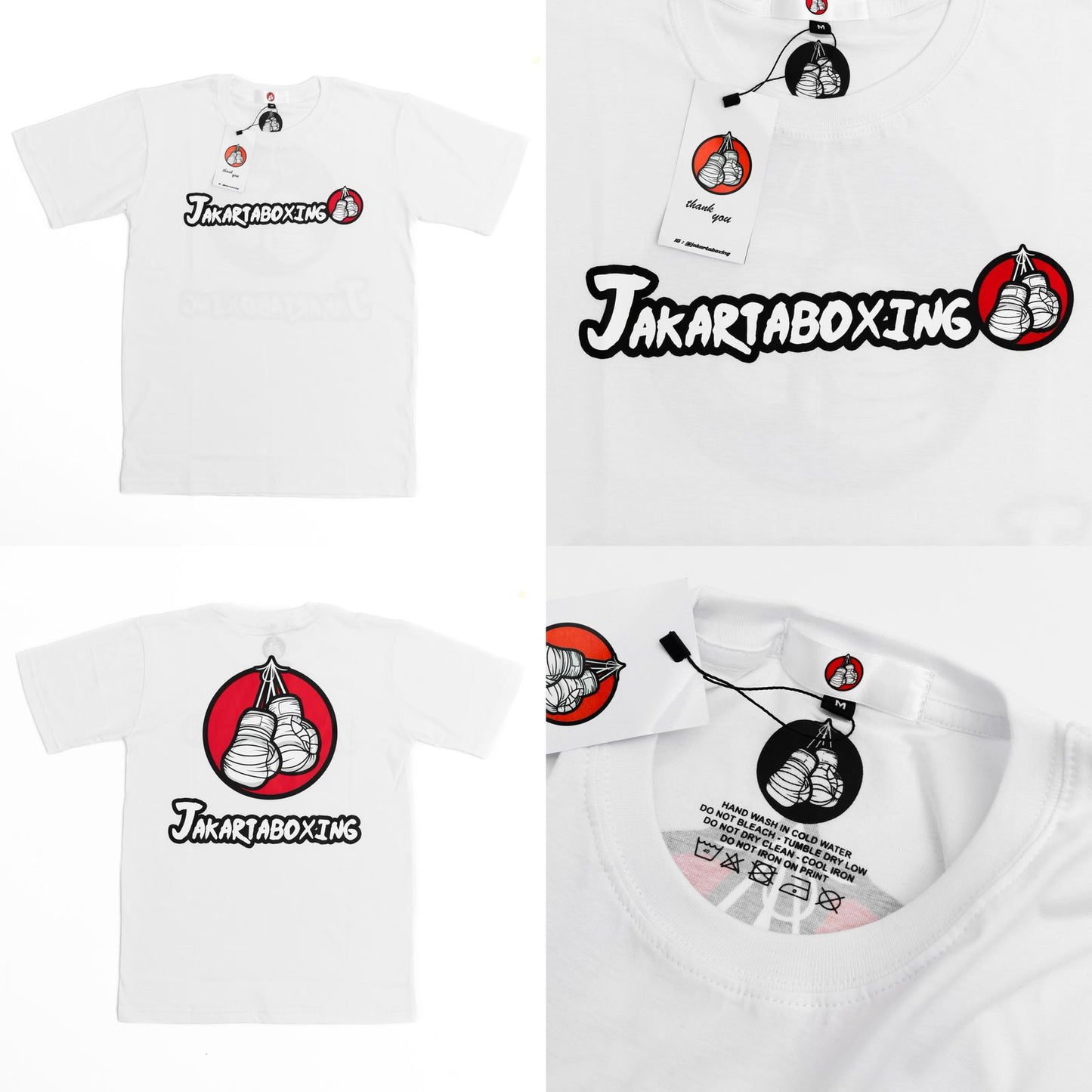 Jakarta Boxing Classic Logo T shirt / kaos tinju Jakarta boxing Merch
