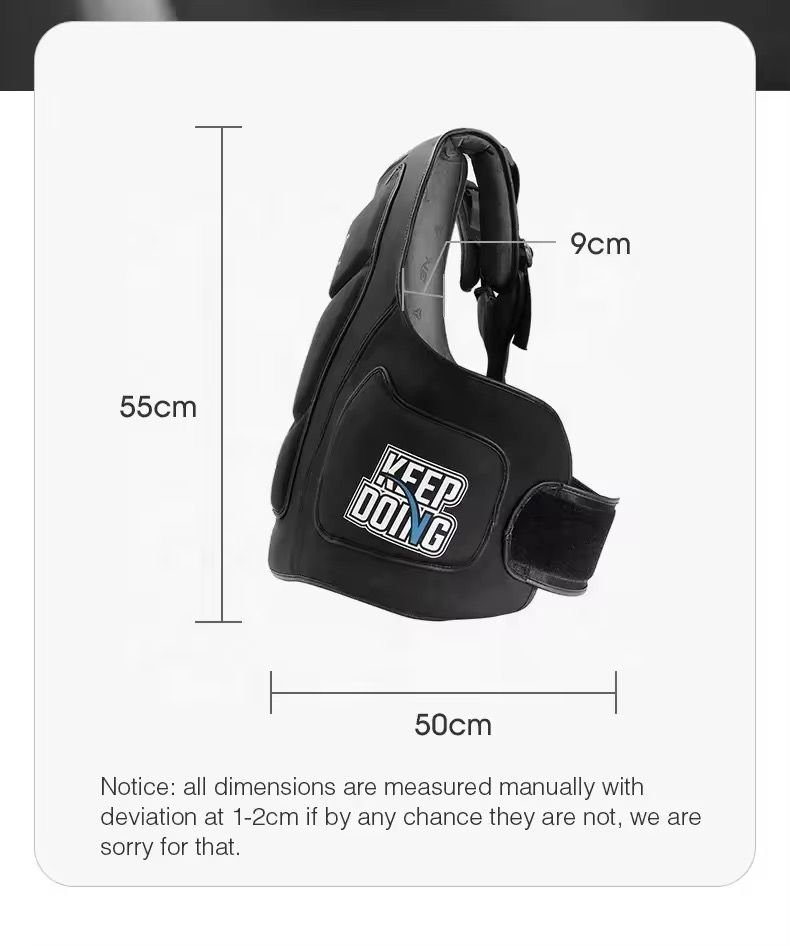 BN Body Protector Boxing Kick Boxing MMA Training Chest Protector for coach