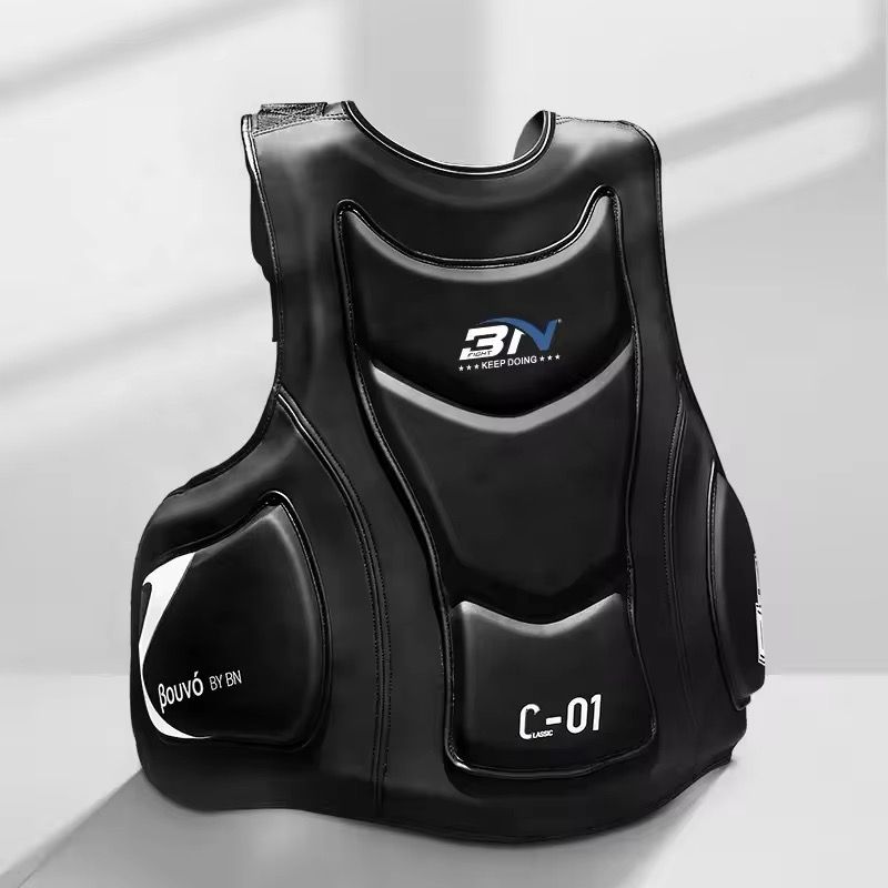 BN Body Protector Boxing Kick Boxing MMA Training Chest Protector for coach