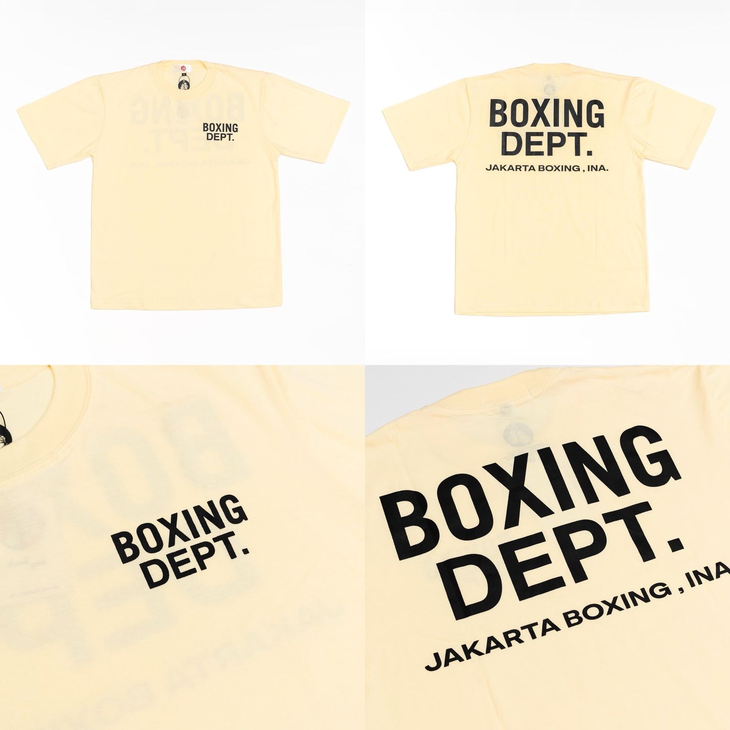 Jakarta Boxing BOXING DEPARTEMENT Oversize T shirt / kaos tinju