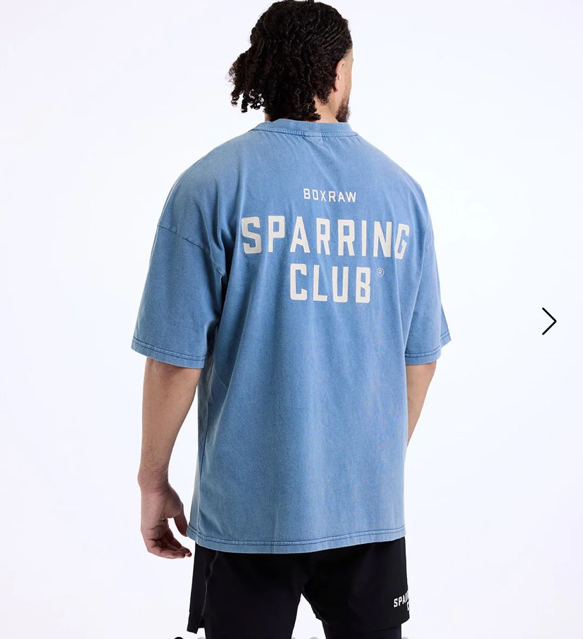 Boxraw Sparring club oversize t shirt / kaos tinju boxraw boxing T shirts