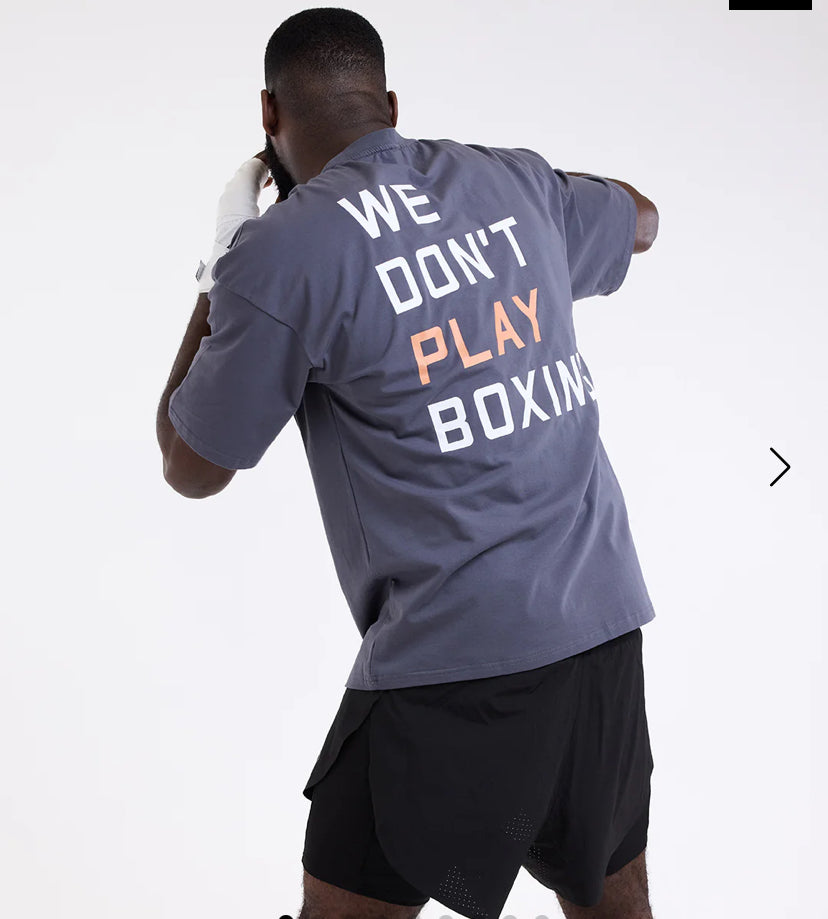 Boxraw We don't play boxing t shirt / kaos tinju boxraw boxing T shirts