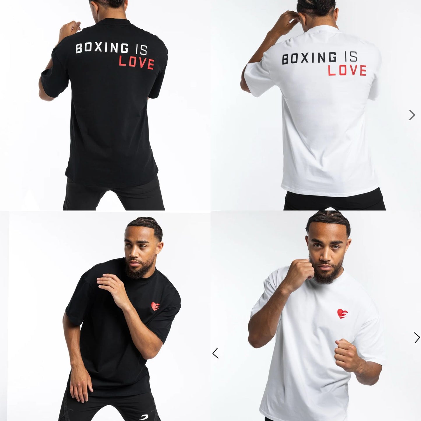 Boxraw Boxing is Love oversize t shirt / kaos tinju boxraw boxing