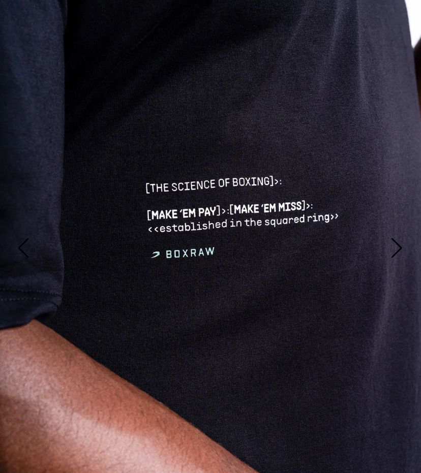 Boxraw Make 'Em Miss Oversized T-Shirt / kaos tinju boxing T shirts