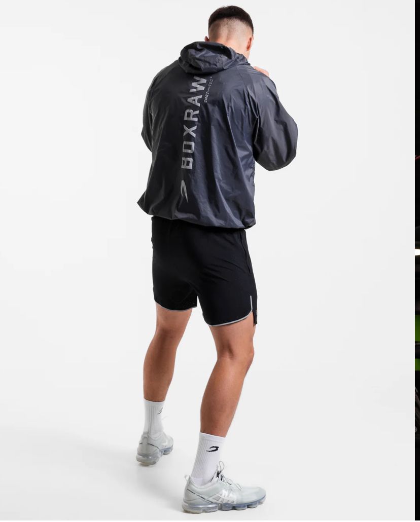Boxraw Genaro Oversized Windbreaker Hoodie / jaket tinju Hoodie Boxing