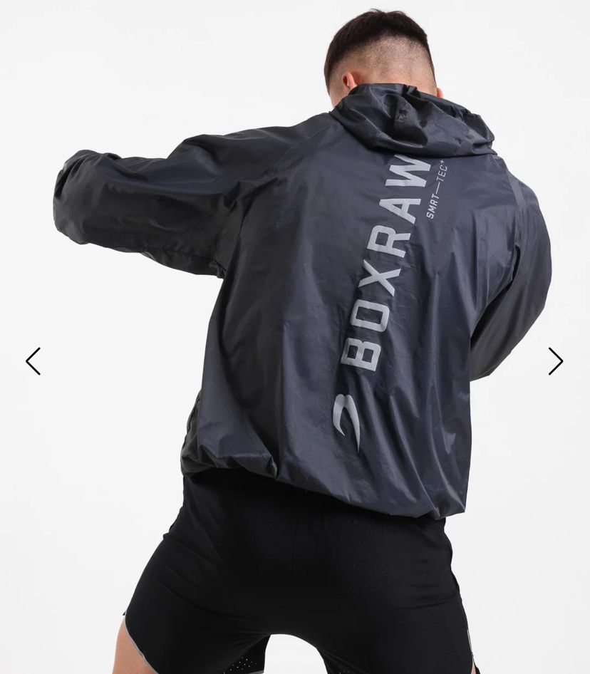 Boxraw Genaro Oversized Windbreaker Hoodie / jaket tinju Hoodie Boxing