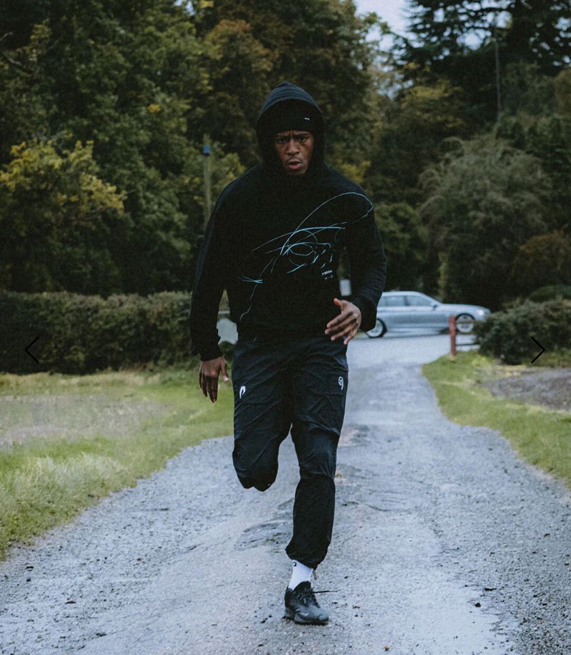 Boxraw Disciplined Though t/ Action Oversized Hoodie / tinju Hoodie