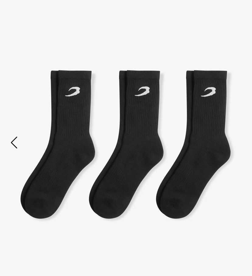 BOXRAW SOCKS ( 3 PASANG ) / KAOS KAKI Boxraw tinju Boxing shoes socks