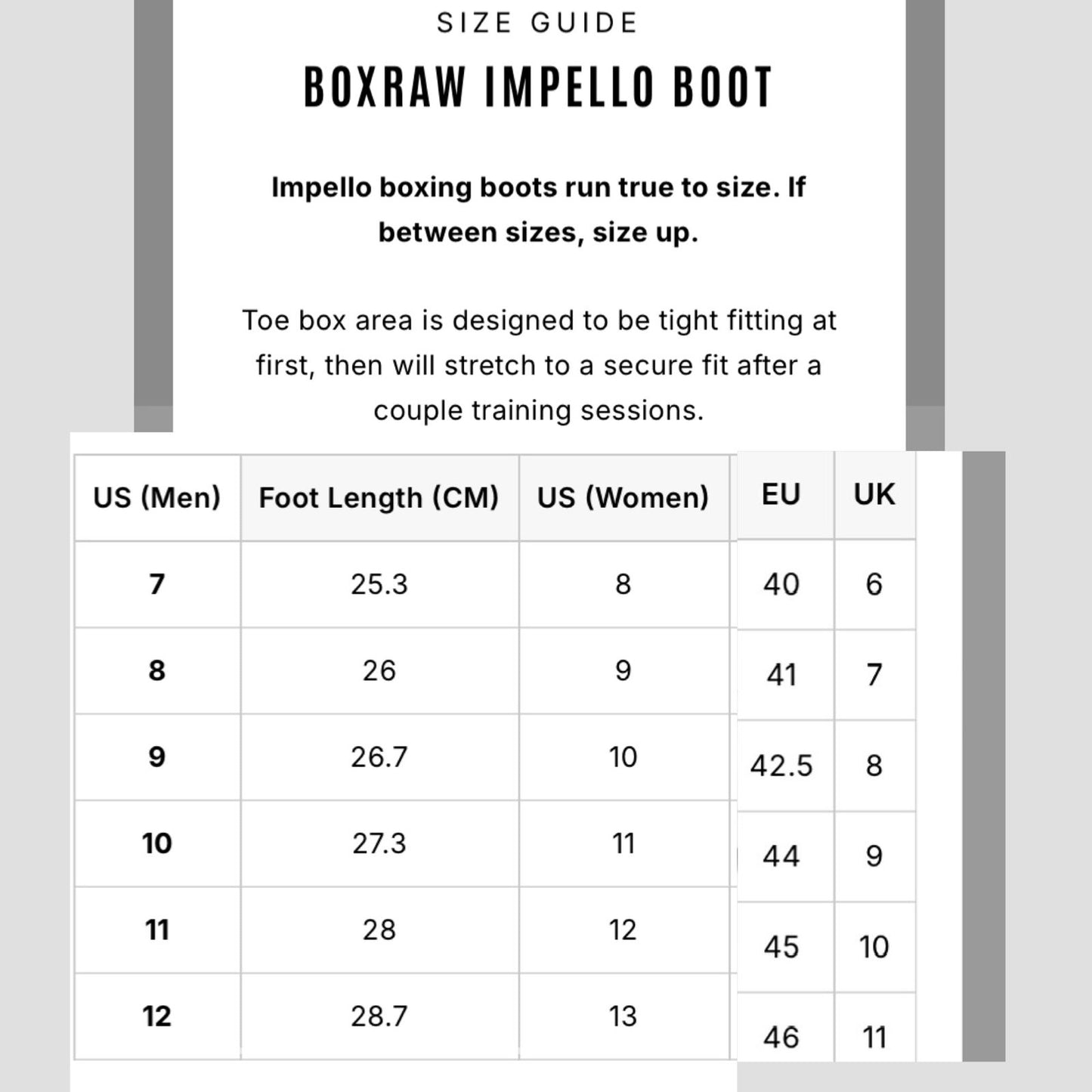Boxraw Boxing shoes Impello / sepatu tinju Boxing Boxraw impello