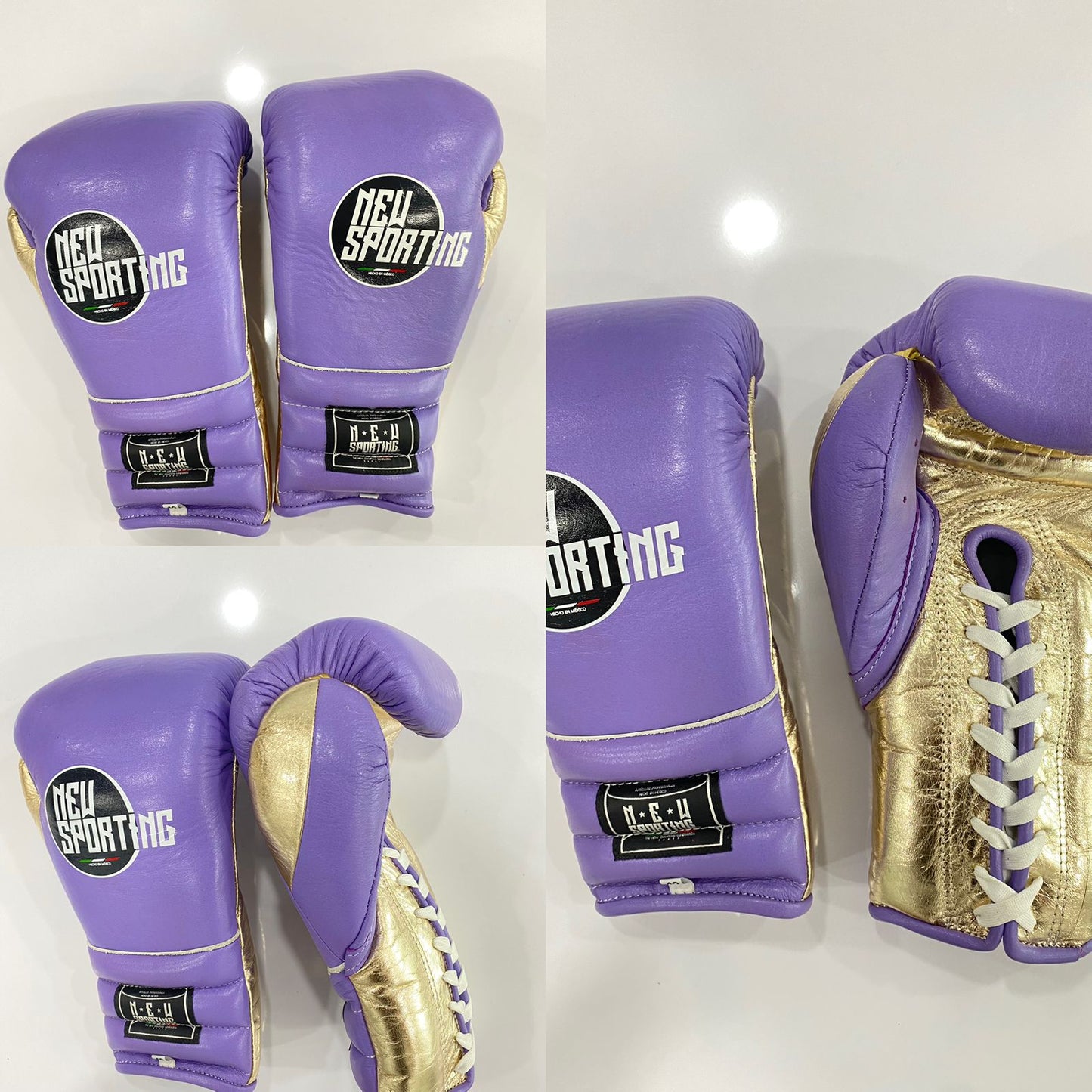 Sarung tinju New Sporting Training gloves 2/b Laces boxing gloves