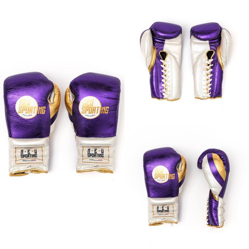 Sarung tinju New Sporting Training gloves 2/b Laces boxing gloves