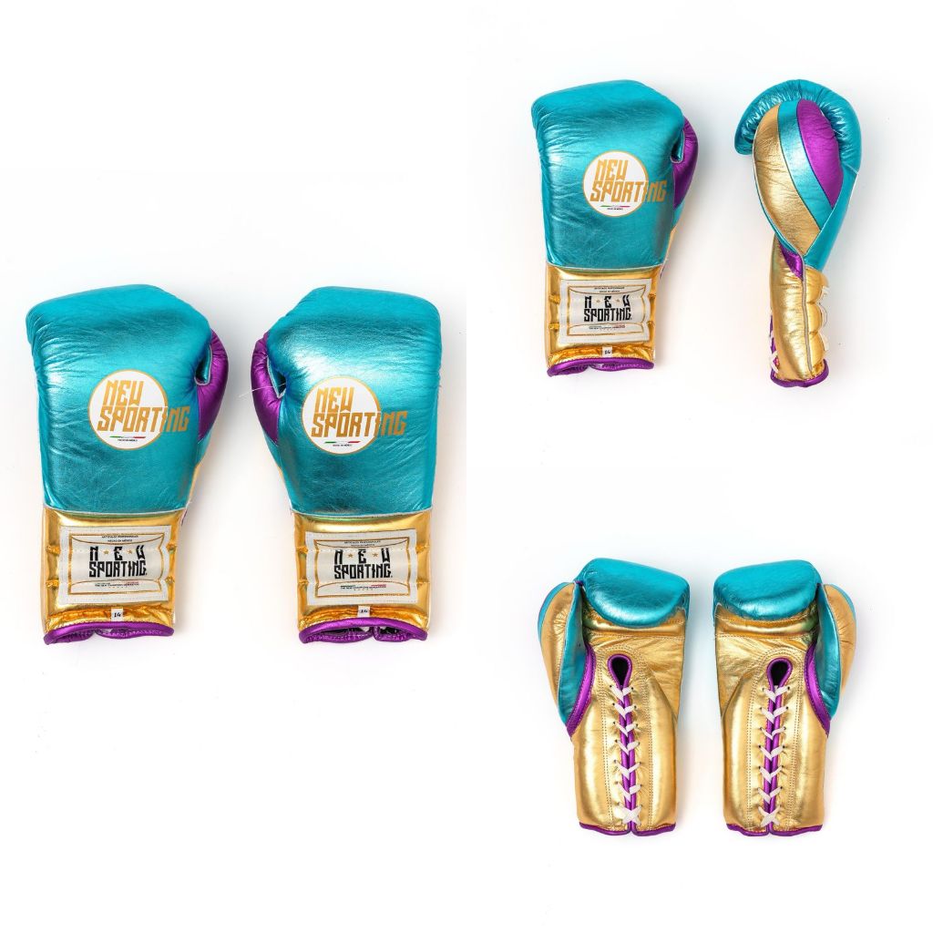 Sarung tinju New Sporting Training gloves 2/b Laces boxing gloves