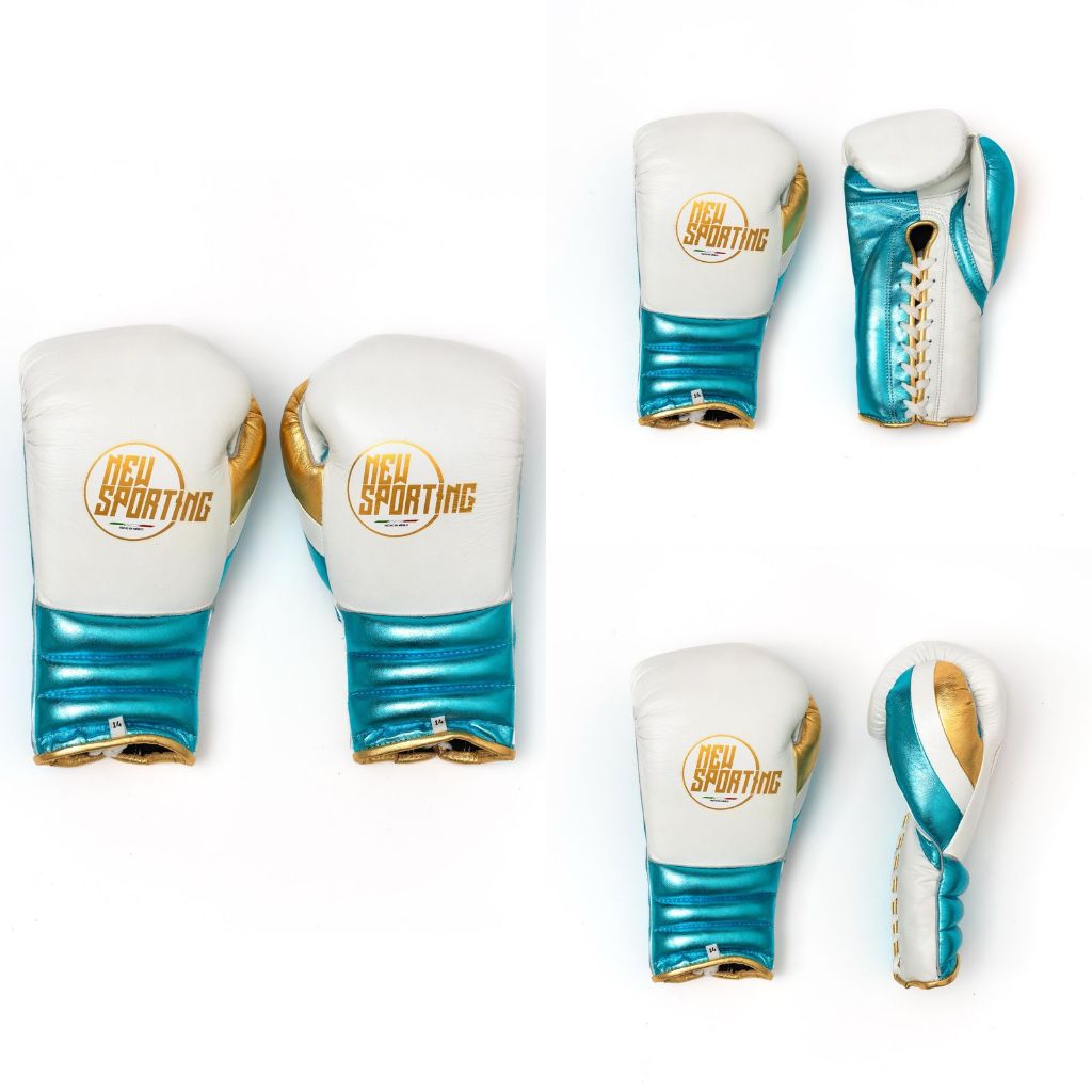 Sarung tinju New Sporting Training gloves 2/b Laces boxing gloves