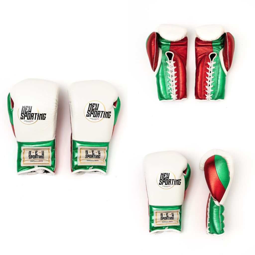 Sarung tinju New Sporting Training gloves 2/b Laces boxing gloves
