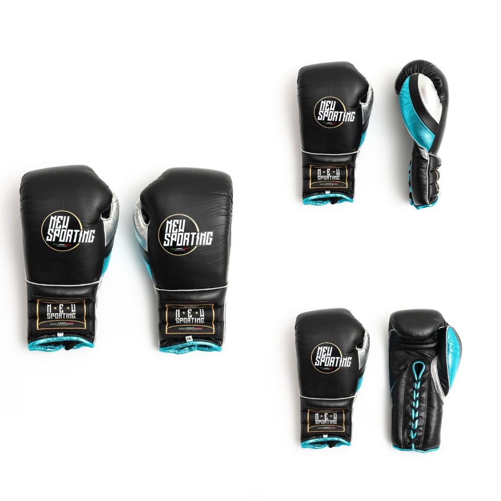 Sarung tinju New Sporting Training gloves 2/b Laces boxing gloves