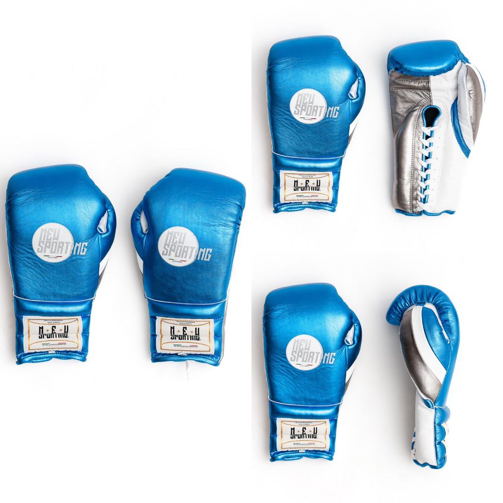 Sarung tinju New Sporting Training gloves 2/b Laces boxing gloves